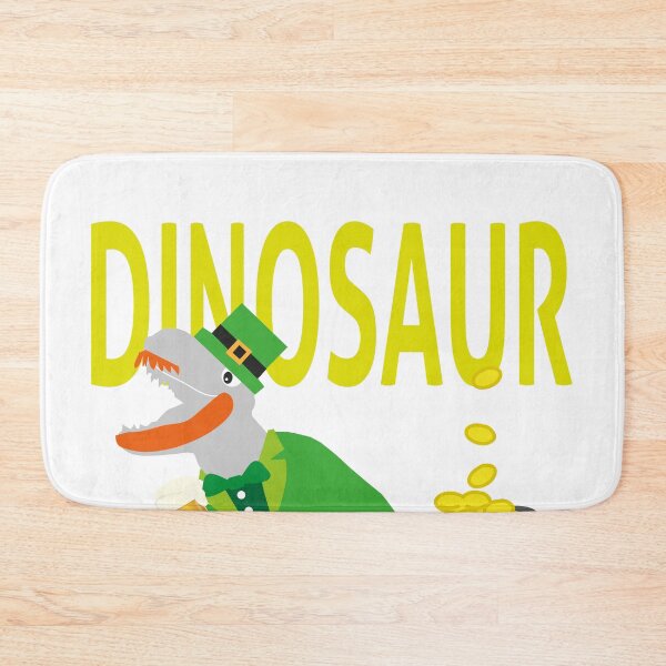 Item preview, Green dinosaur leprechaun character with gold and beer paddy’s day  designed and sold by Bird4771.