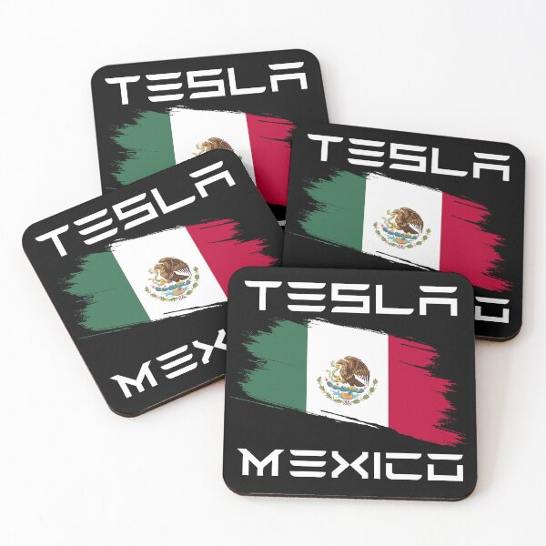 Item preview, Tesla Mexico - Mexican Flag with TESLA designed and sold by WigOutlet.
