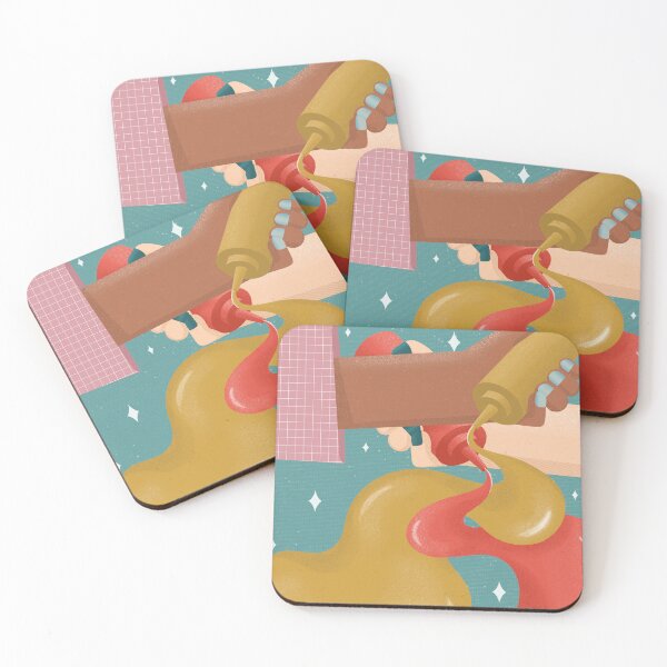 Item preview, Mustard & Ketchup illustration designed and sold by LucyFaulke.