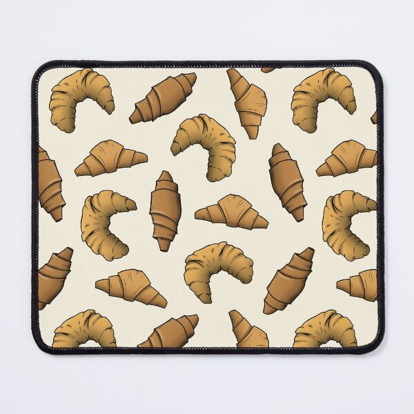 Item preview, Croissant Seamless Pattern Design designed and sold by CreativeDraws42.