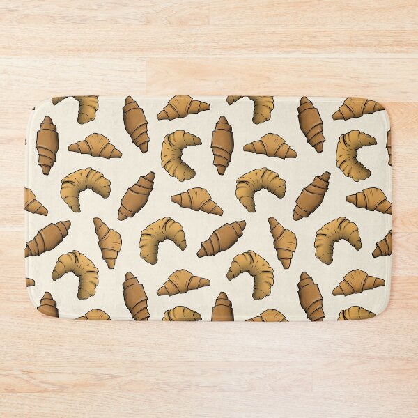 Item preview, Croissant Seamless Pattern Design designed and sold by CreativeDraws42.