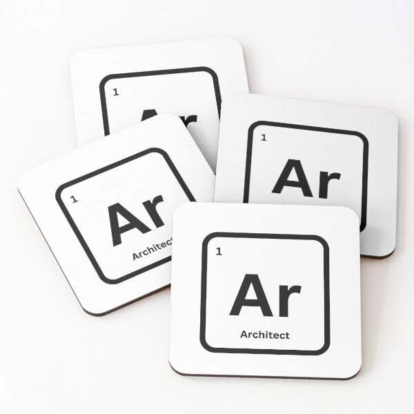 Item preview, Architect - Periodic Table  designed and sold by SLGA-Designs.