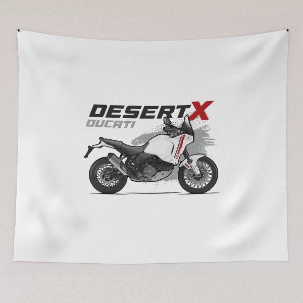 Item preview, Ducati DesertX - White designed and sold by Tomislav Lozić.