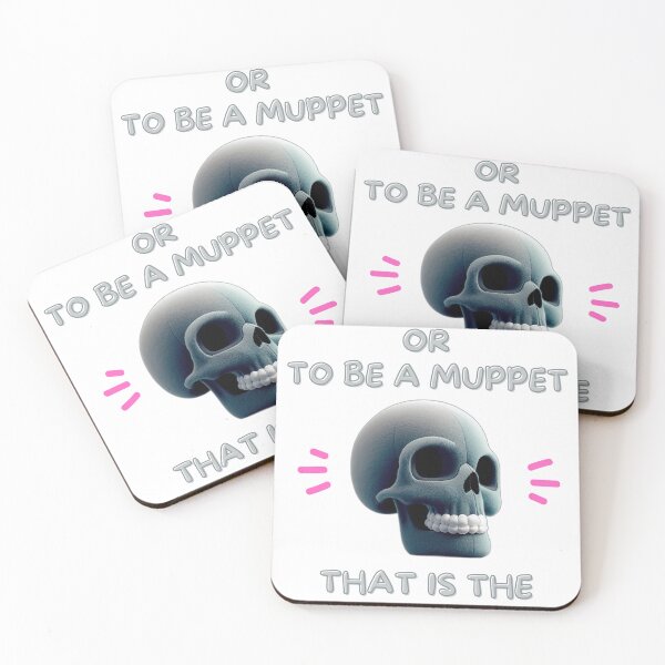 Item preview, Man or Muppet cool funny design designed and sold by Ricardo Gutierrez.