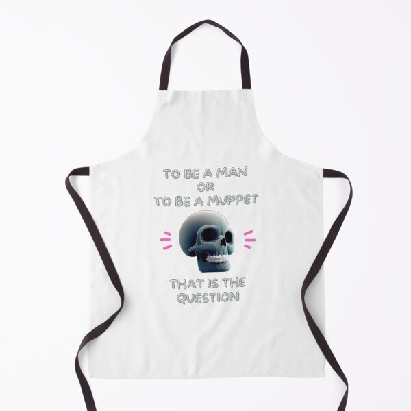 Item preview, Man or Muppet cool funny design designed and sold by Ricardo Gutierrez.