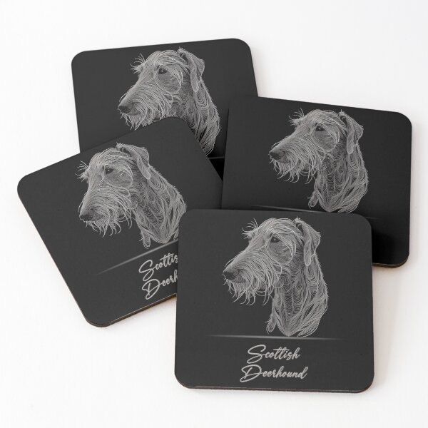 Item preview, Scottish Deerhound Portrait designed and sold by Best-Breeds.