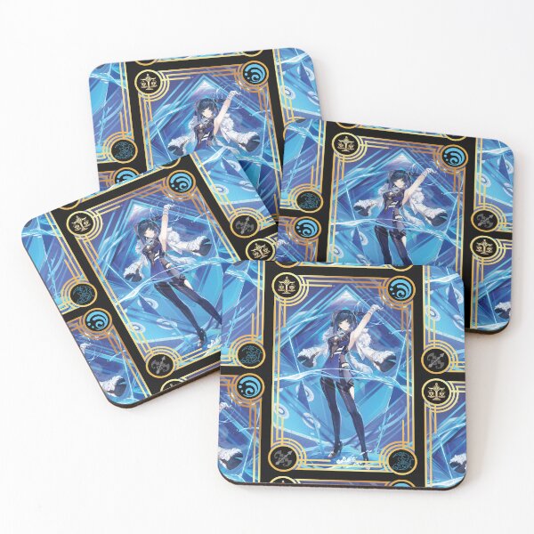 Item preview, Yelan - Black Border designed and sold by RynTheArtist.