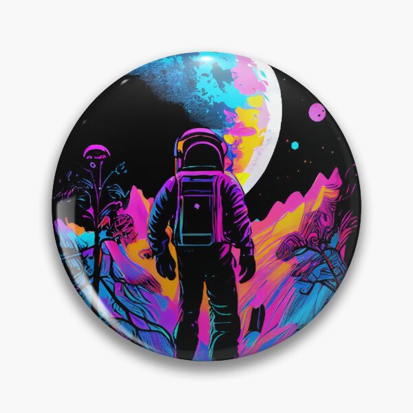 Item preview, Synthwave Astronaut designed and sold by pedrogag.