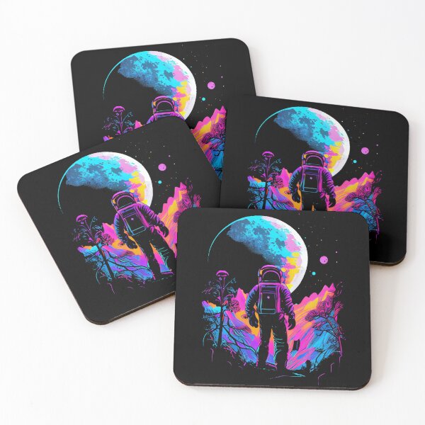 Item preview, Synthwave Astronaut designed and sold by pedrogag.