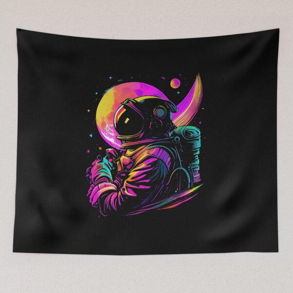 Item preview, Synthwave Astronaut designed and sold by pedrogag.