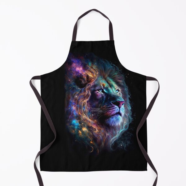 Item preview, Cosmic Glowing Magical Galaxy Lion designed and sold by artra-shop.