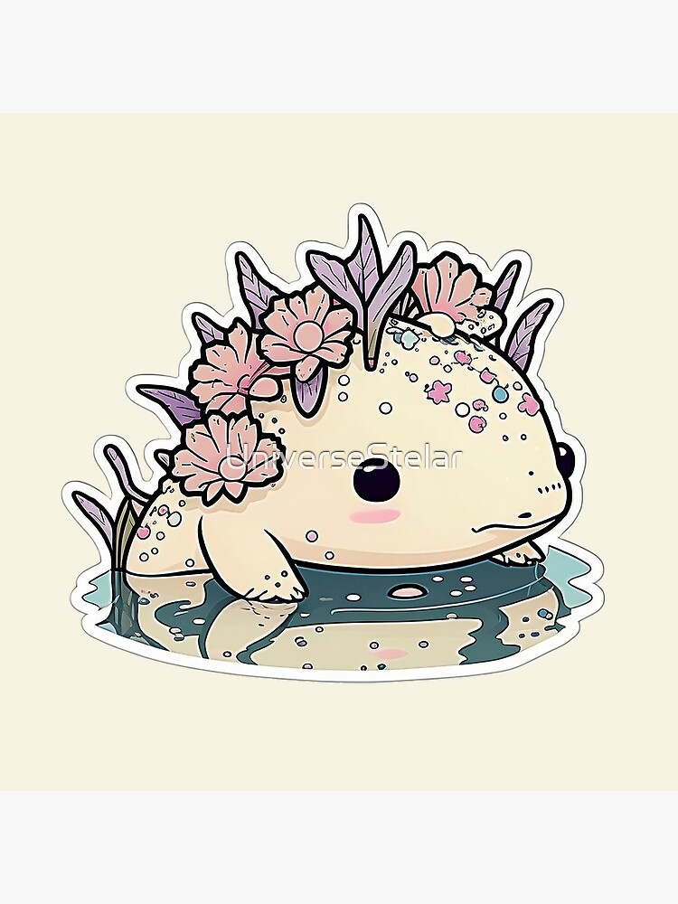 Nourriture Axolotl Art Board Prints for Sale