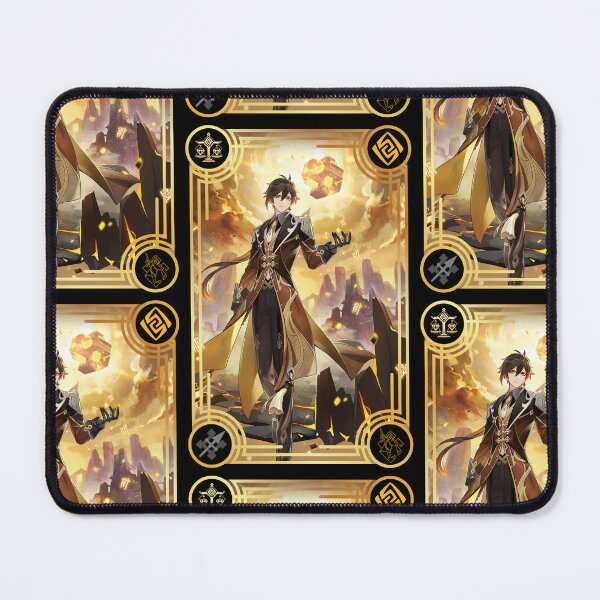 Item preview, Zhongli - Black Border designed and sold by RynTheArtist.