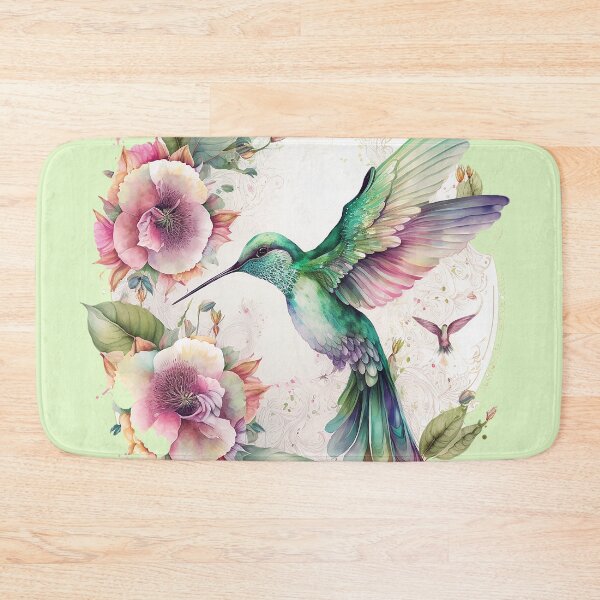Item preview, Magical Hummingbird Garden designed and sold by Dharmandalaart.