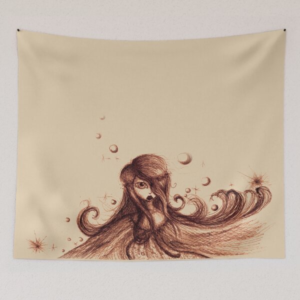 Item preview, Windswept Princess designed and sold by Nalinne Jones.