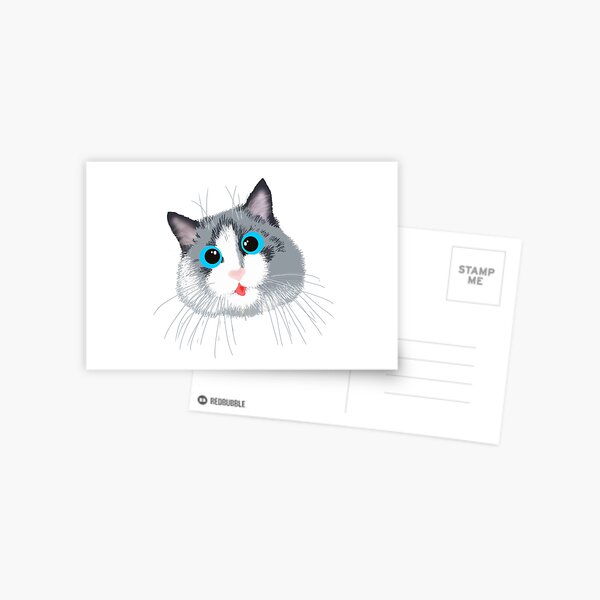 Item preview, Ragdoll Cat Cute Blep Tongue Out Tuesday designed and sold by StudioTanoshiiNeko.