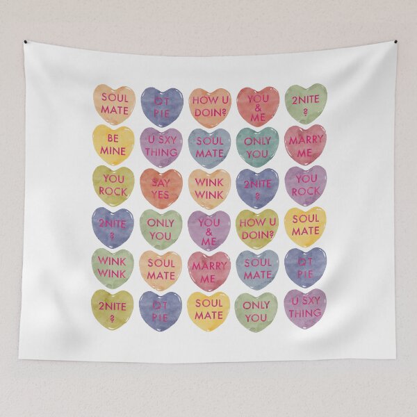 Item preview, Valentine's Candy Heart I designed and sold by BasedOnEarth.