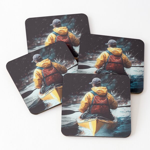Item preview, KAYAKING Midjourney AI Artwork designed and sold by davidjulie.