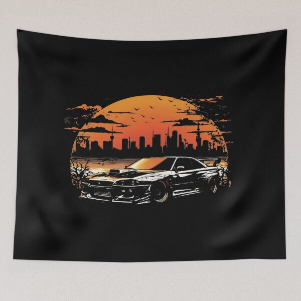 Item preview, Skyline GTR Sunset designed and sold by pedrogag.