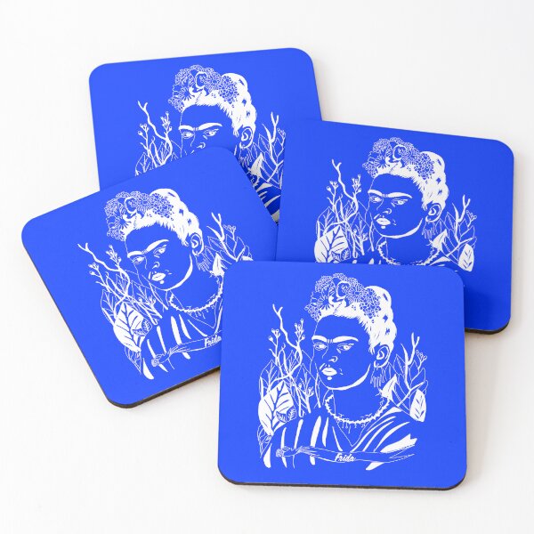 Item preview, Frida khalo in blue designed and sold by corazonbysergio.