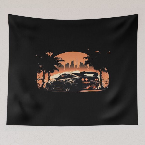 Item preview, Skyline GTR Sunset designed and sold by pedrogag.