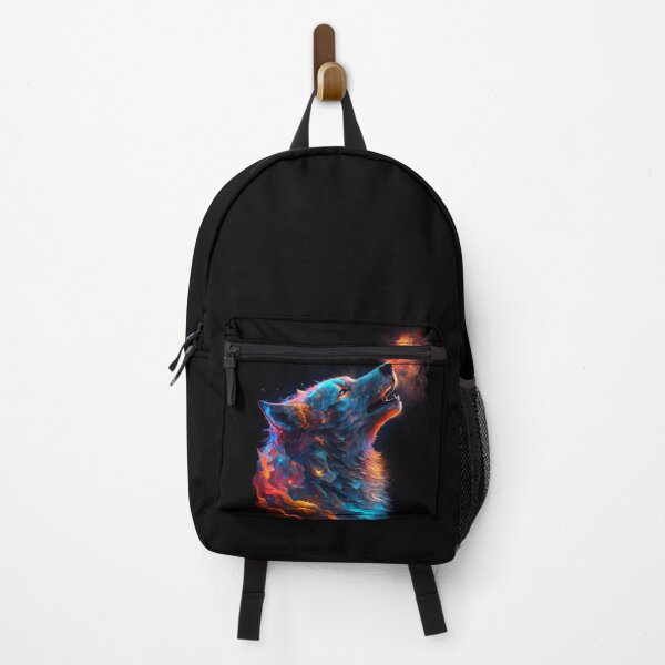 Item preview, Cosmic Glowing Magical Galaxy Wolf designed and sold by artra-shop.
