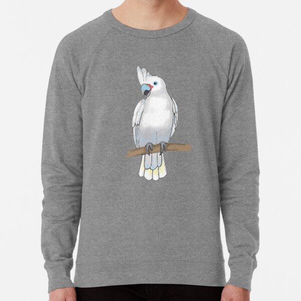 Screaming Goffin's Cockatoo Lightweight Sweatshirt