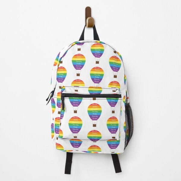 Item preview, Hot Air Ballon with Days of the Week Educational Art designed and sold by sweetbelle.