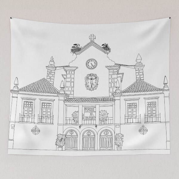 Item preview, Storks on the roof - Line Art designed and sold by m-lapino.