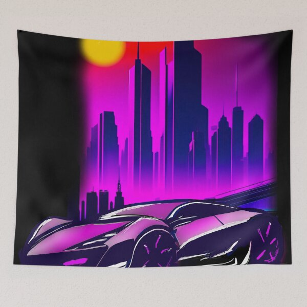 Item preview, Futuristic cityscape designed and sold by mwebba2005.