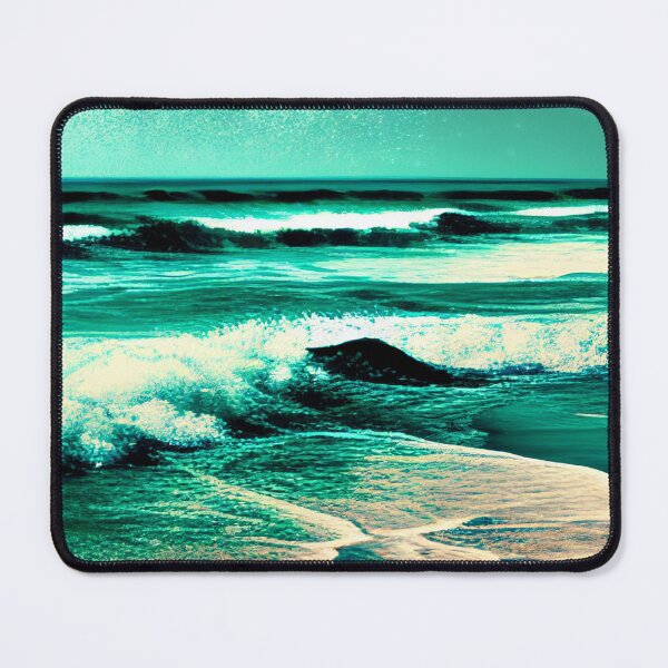 Item preview, Beach and Ocean with Rolling Waves designed and sold by LivingBold.