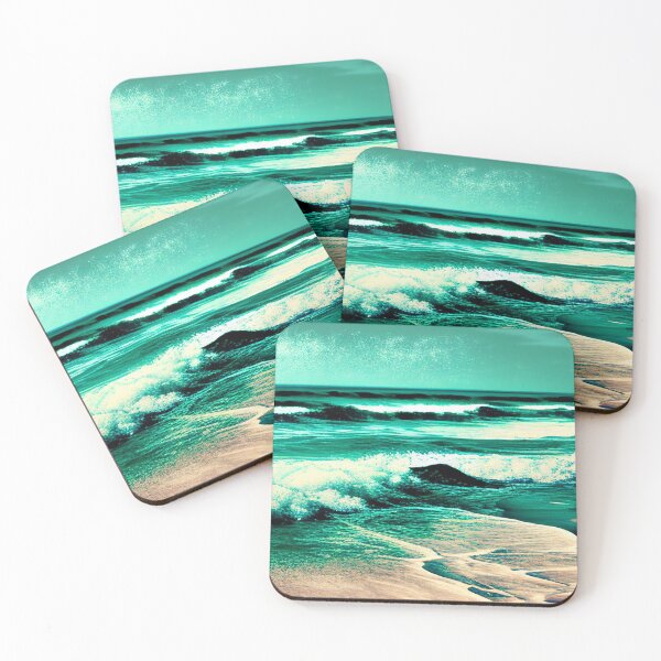 Item preview, Beach and Ocean with Rolling Waves designed and sold by LivingBold.