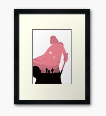 darth vader Framed Print