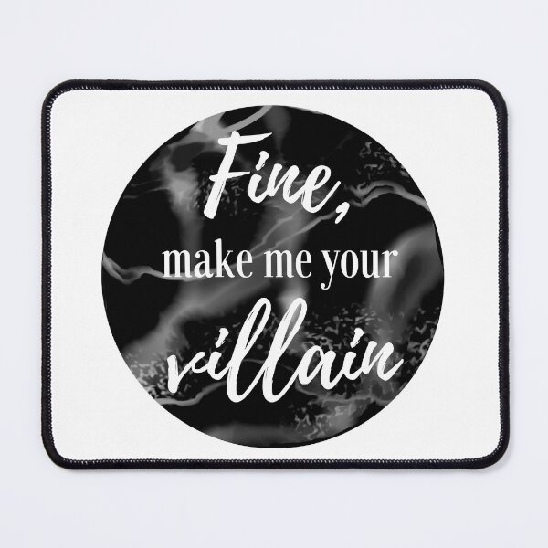 Item preview, Make Me Your Villain Marbled designed and sold by RockyCreekArt.