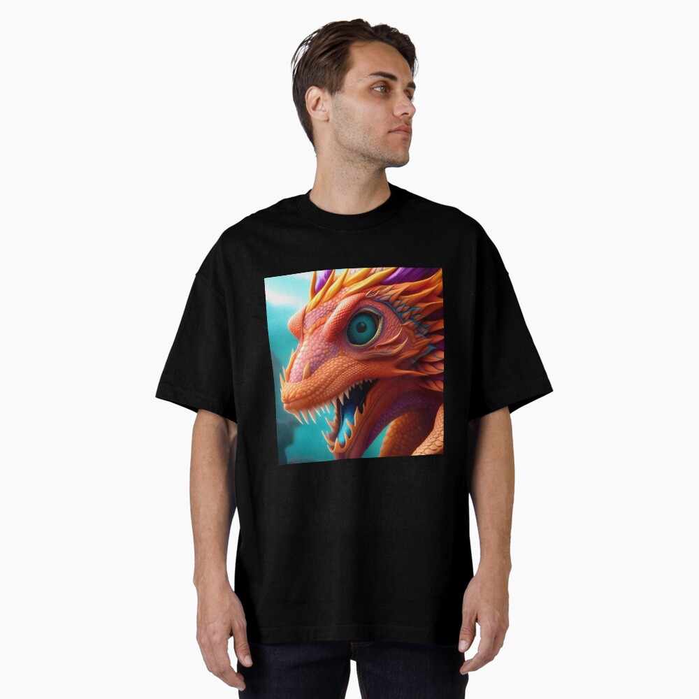Item preview, Oversized T-Shirt designed and sold by dragynrain.