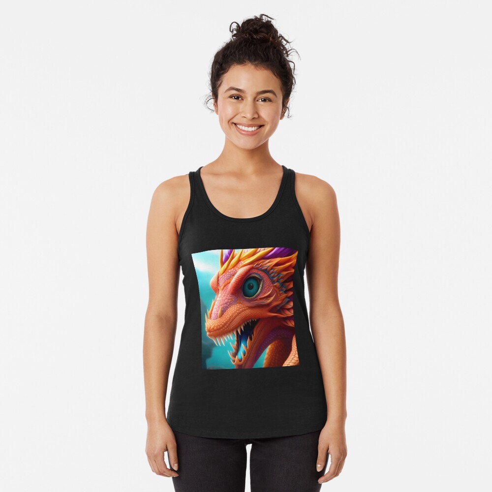 Item preview, Racerback Tank Top designed and sold by dragynrain.