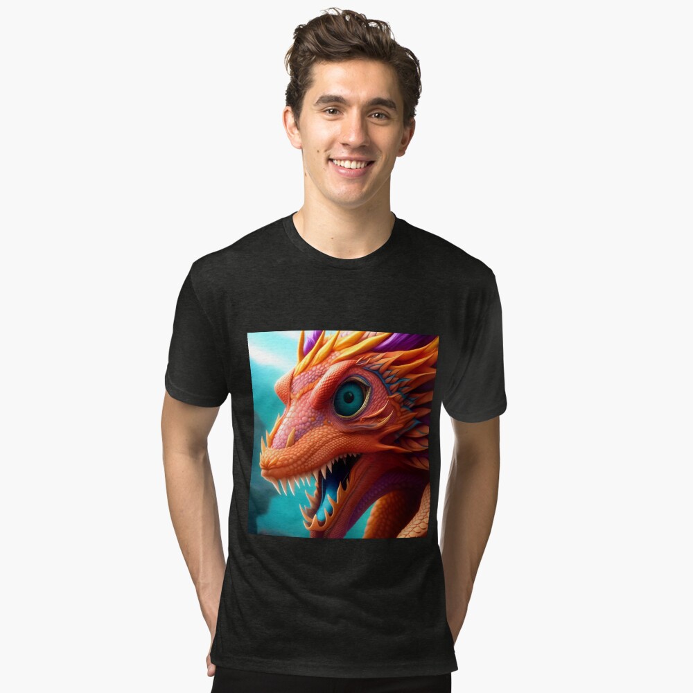 Item preview, Tri-blend T-Shirt designed and sold by dragynrain.