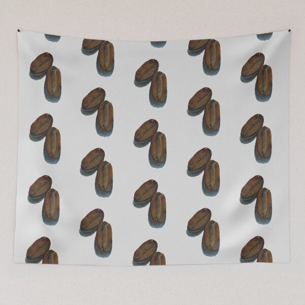 Item preview, Two coffee beans. Watercolor painting. designed and sold by Antonina Sotnikova.