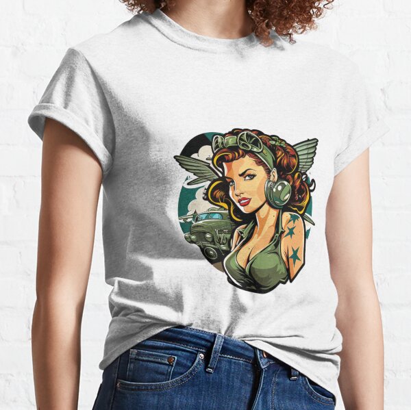 Hilda Pinup Girl. Gone Fishing , Lovely Remastered Vintage Pin-up