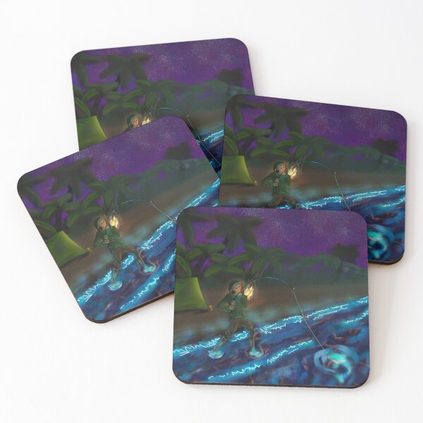 Item preview, Fishing with bioluminescent plankton ✨️  designed and sold by EmmWars.