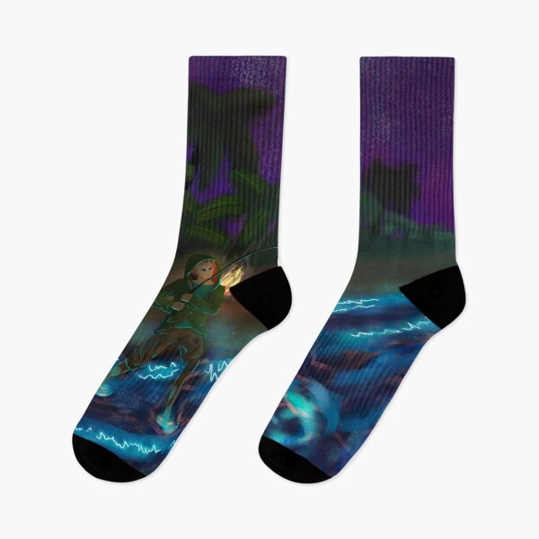 Item preview, Fishing with bioluminescent plankton ✨️  designed and sold by EmmWars.