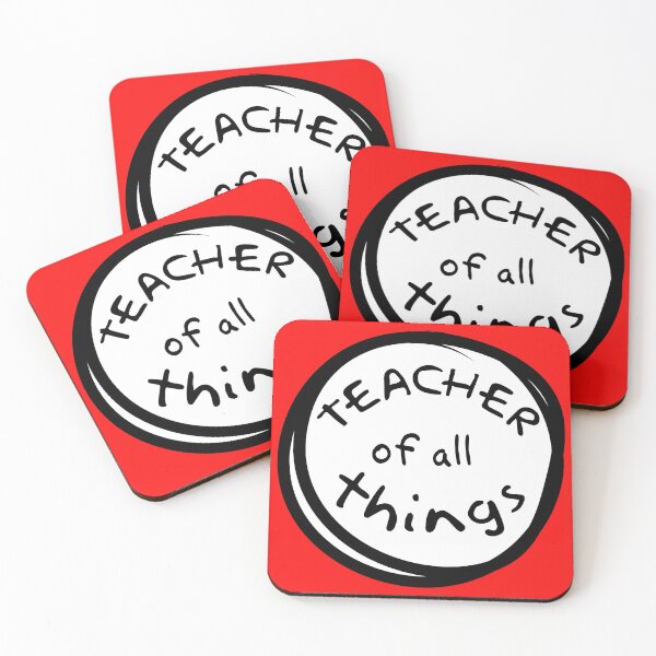Item preview, teacher of all things designed and sold by Quote Frame.