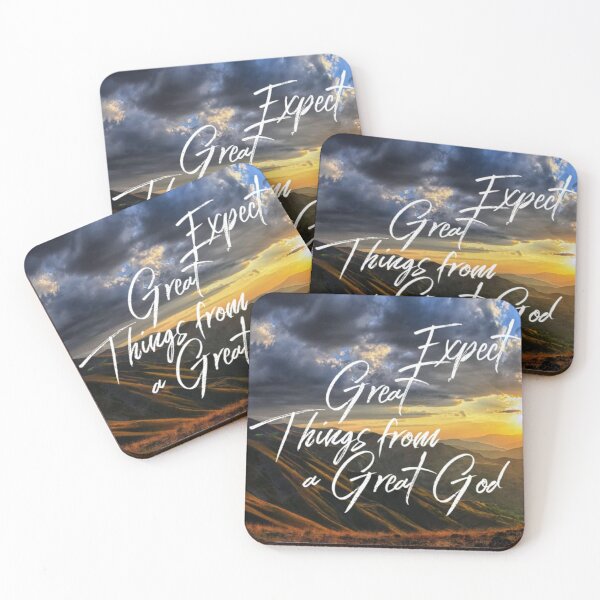 Item preview, Expect Great Things From a Great God.  designed and sold by Tiannalaw.