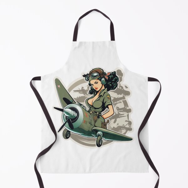 Item preview, WWII Airplane Pinup Girl designed and sold by CombatCreatives.