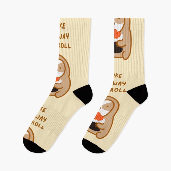 Item preview, I Like the Way You Roll Sushi Sloth designed and sold by theslothinme.