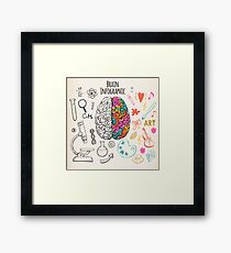 Brain Framed Print