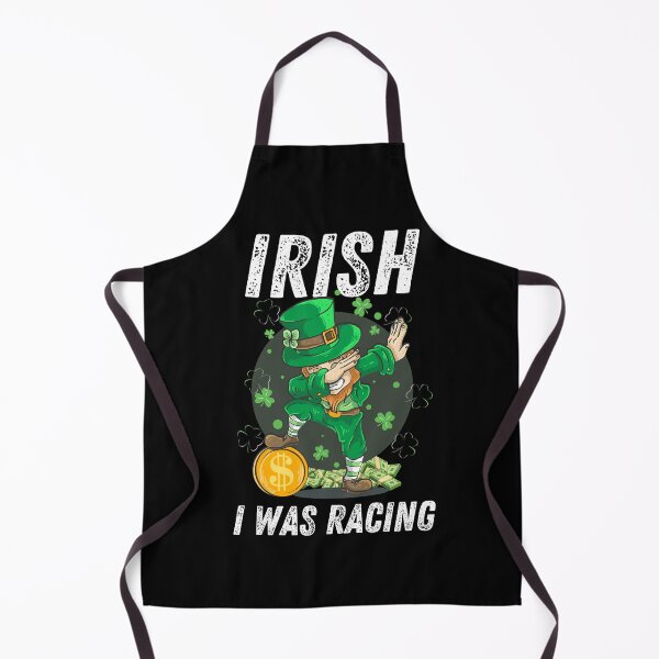 Item preview, Irish I Was Racing Lucky Dabbing Leprechaun Money Bet St Patrick's Day Shamrock Clover St Paddys Cars Racer designed and sold by CarantinedChaos.