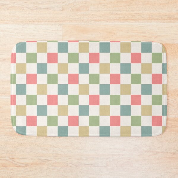 Item preview, Fun Multicolored Checkered Seamless Pattern designed and sold by CreativeDraws42.