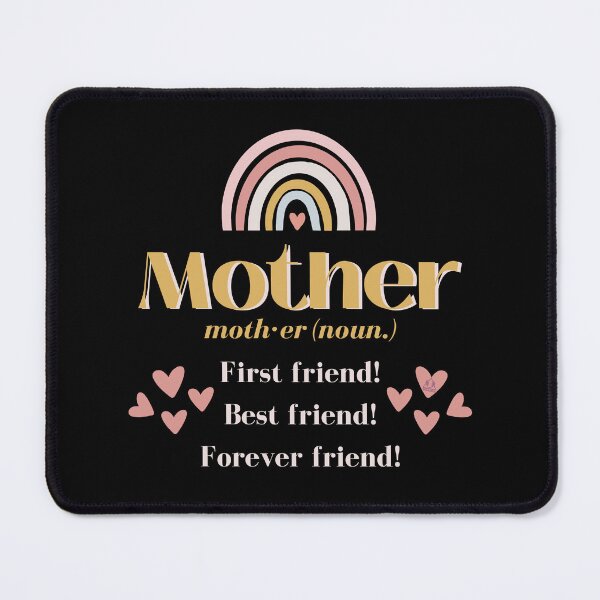 Item preview, MOTHER FIRST, BEST, AND FOREVER FRIEND Mother's Day Design designed and sold by ej-sulu.