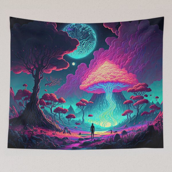 Item preview, Mesmerizing Psychedelic World designed and sold by SeedDesign.